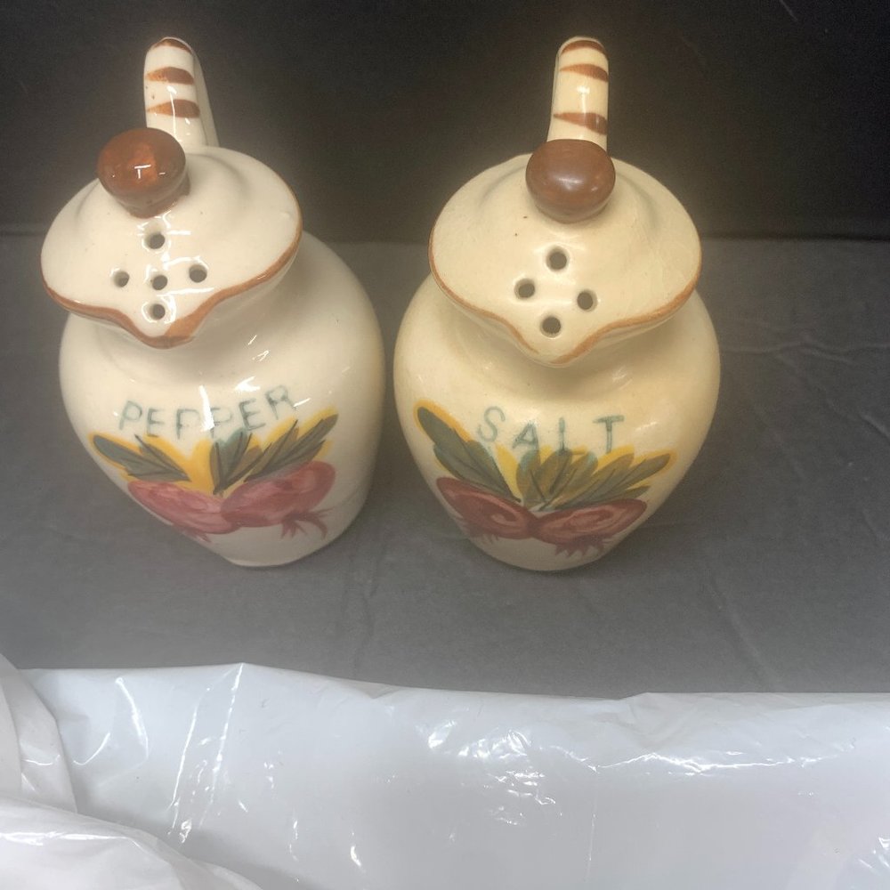 Vintage Ceramic Jugs Salt and Pepper Shakers